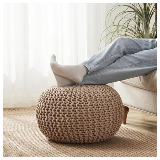Cozy Pouf Ottoman Footrest