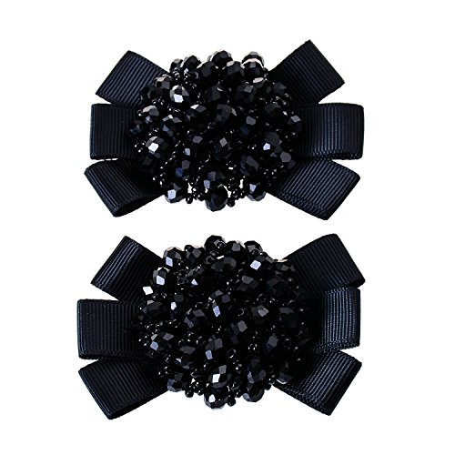 Clips chaussures nœud cristal pour transformer vos escarpins basiques en souliers de fête