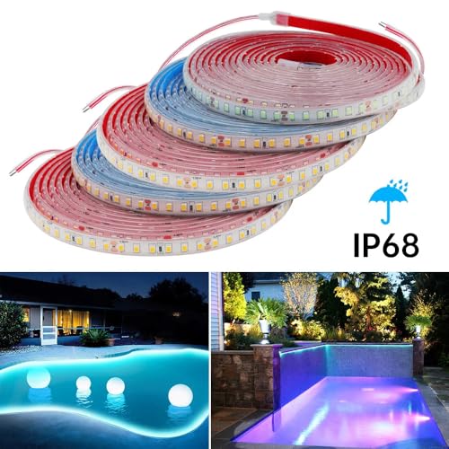 Cinta Led 12V 20 Metros Blanco Cálido IP68 miniatura 3