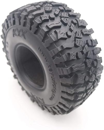 Miniatura 5 de KYX Racing Rubber 1.9 Inch Neumáticos 4.646 in x 1.772 in Neumáticos para 110 Rc Crawler (2pcs)
