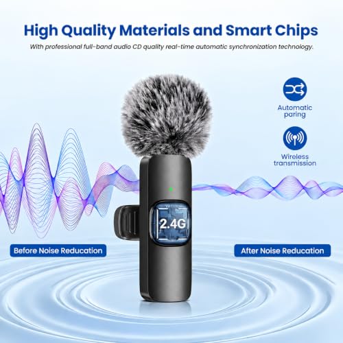 Generic K-8 Furry Wireless Microphone - Image 3