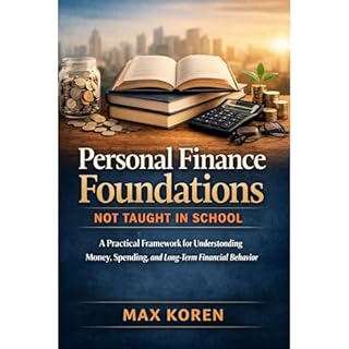 Personal Finance Foundations Not Taught in School Audiobook By Max Koren cover art