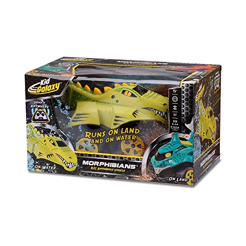 image for Kid Galaxy Amphibious RC Car Mega Morphibians Crocodile. All Terrain R