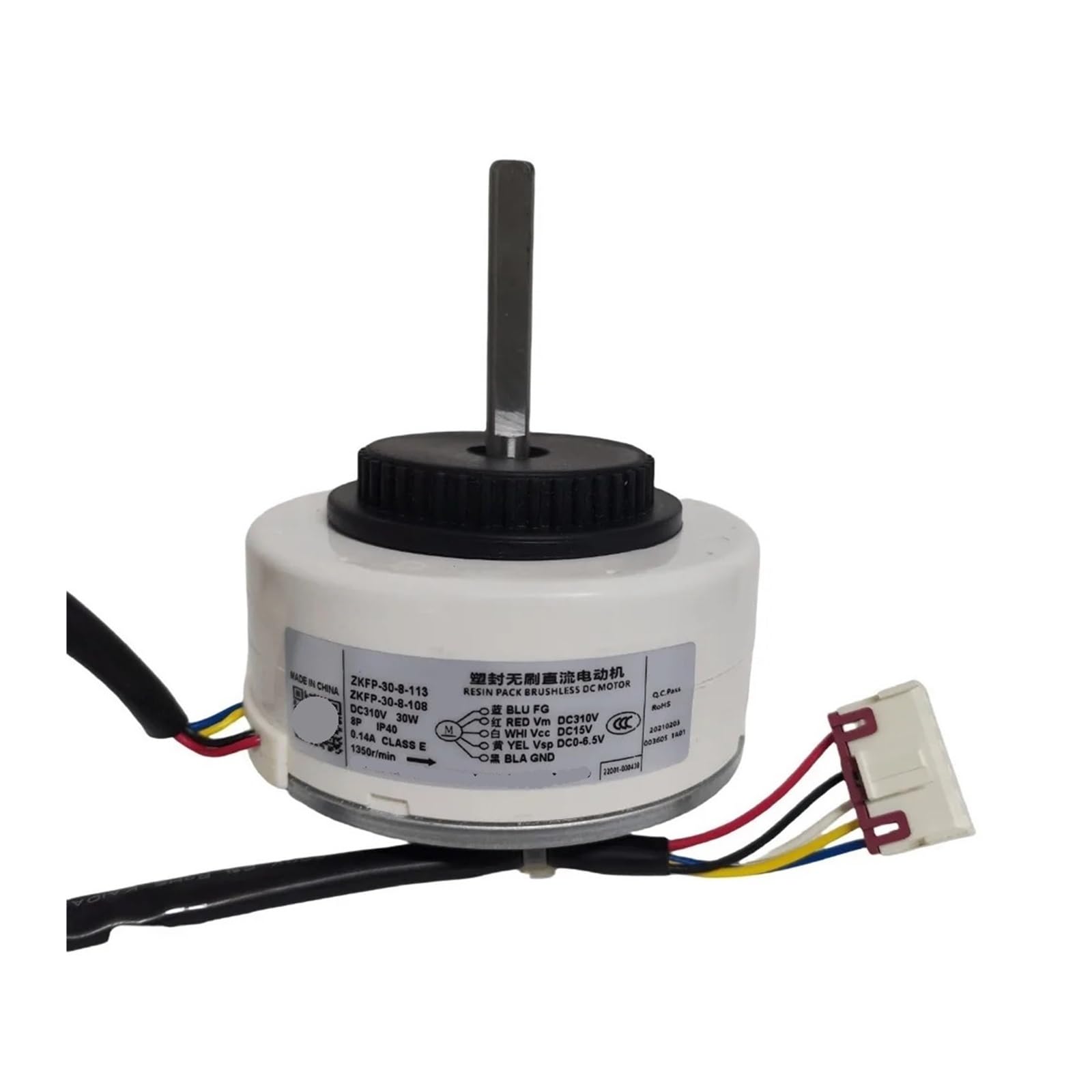 GHLTTL For Air Conditioner Indoor Unit DC Fan Motor ZKFP-30-8-108 DC310 30W 1300r/min ZKFP-30-8-113 Conditioning Parts