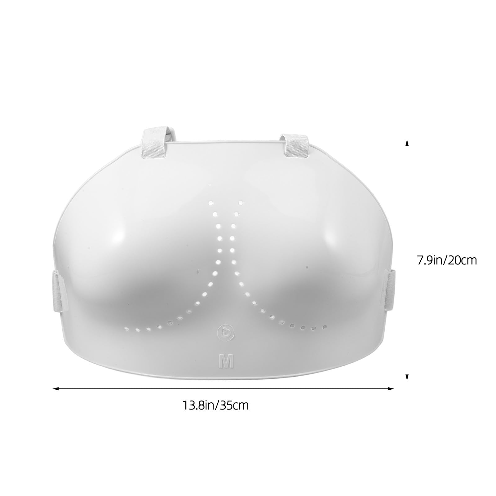 Protezione Torace per Scherma Ergonomica in Pvc Bianco Copertura Completa e Vestibilità Confortevole per Ragazza 17 Anni Pratica di Scherma