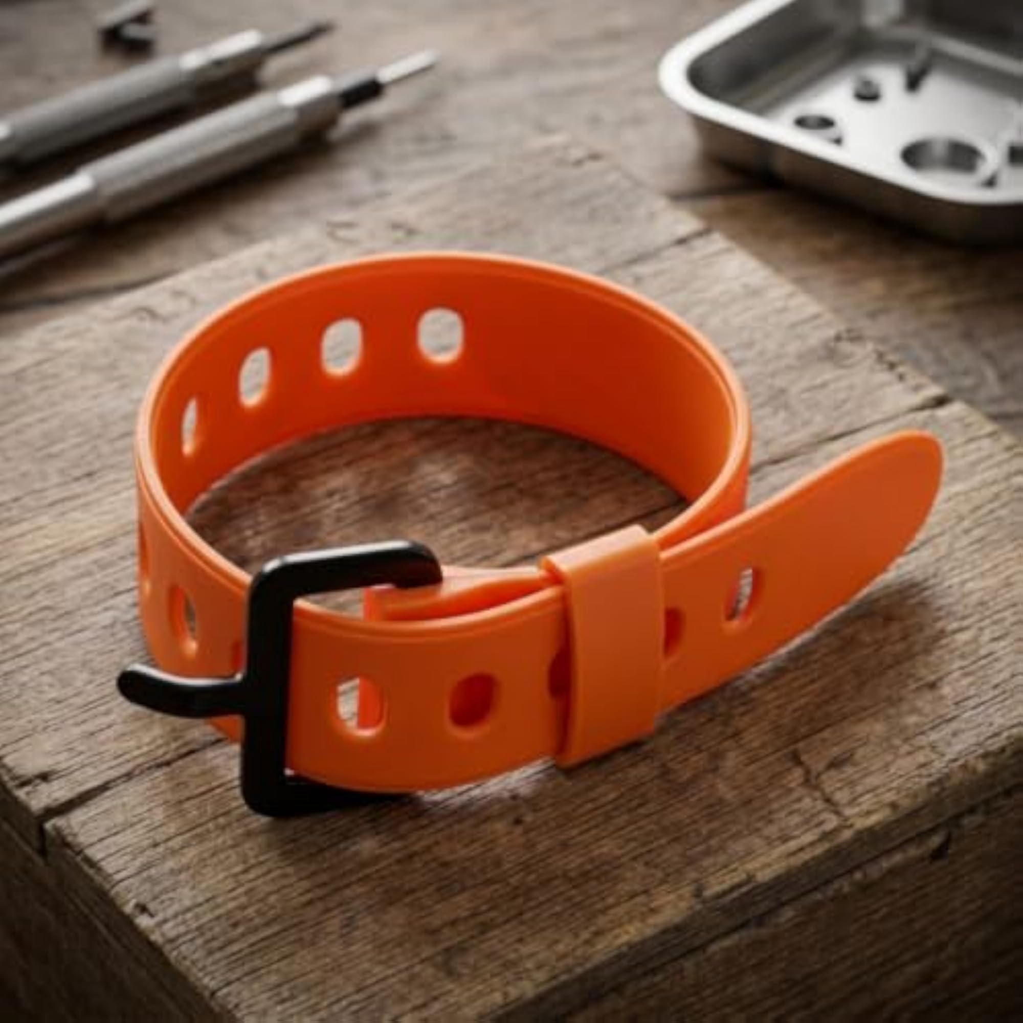 Reusable Rubber Strap with Buckle, Multifunctional Utility Strap