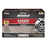Rust-Oleum 381087 RockSolid Polycuramine Garage Floor Coating, 2.5 Car Kit, 180 fl oz, High Gloss Modern Greige