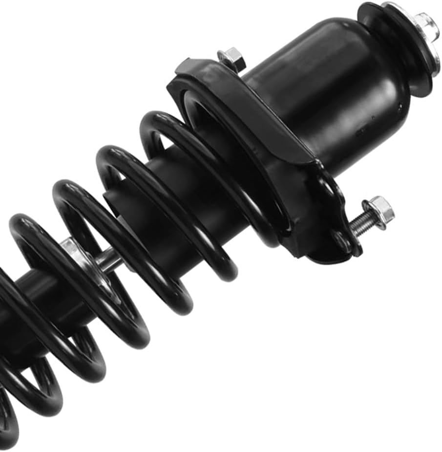 Detroit Axle - 2 Rear Struts for 2003-2008 Toyota Corolla Matrix Pontiac Vibe Complete Struts w/Coil Spring 2004 2005 2006 2007 Replacement Suspension Quick Install Ready Shock Assembly