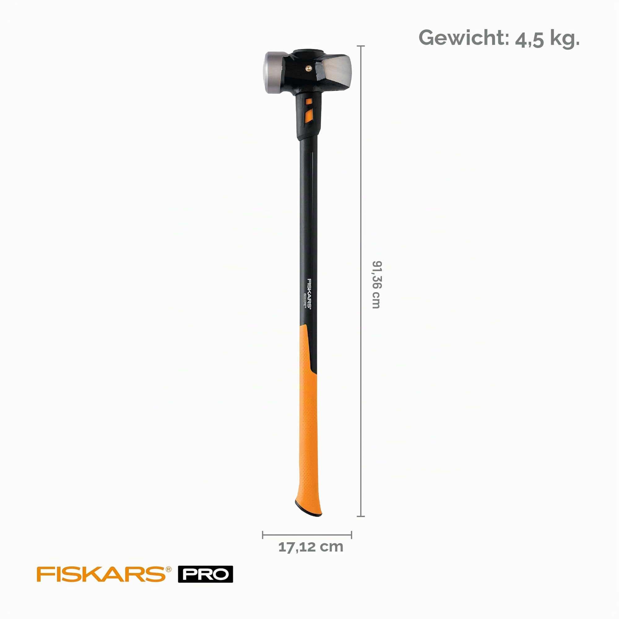 Fiskars 750610–1001 ISOCORE 8 LB Vorschlaghammer, 91,4 cm, 750620-1001