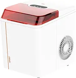 Máquina de Gelo Spirit 12kg Branco e Laranja Smg1 110v