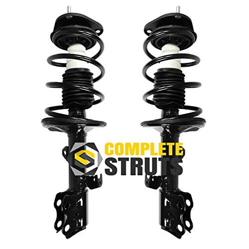 Font Quick Complete Struts & Coil Spring Assemblies Compatible with 2009-2012 Toyota Corolla (Pair)