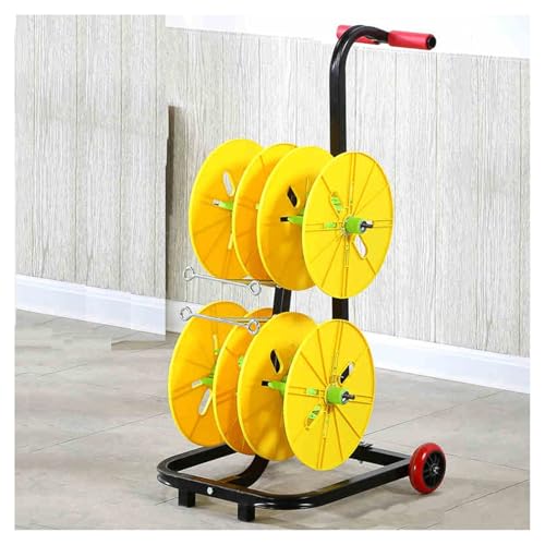 Soluciones de construcción para cables con el soporte de carrete ajustable 2