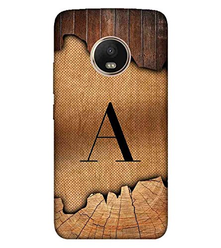 For Moto G5, G5 Plus wooden Printed Cell Phone Cases, alphabets Mobile ...