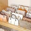 Handbags Storage Dividers, Clutch Bag Storage Organiser, Handbags Storage Organiser, Adjustable Handbags Closet Shelf Dividers, Clear Acrylic Shelf Dividers For Bedroom, Living Room, Cabinets #4