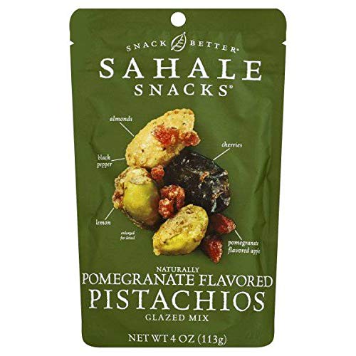 Sahale Snacks Pomegranate Pistachios Premium Blends (6x4oz) ( Value Bulk Multi-pack)