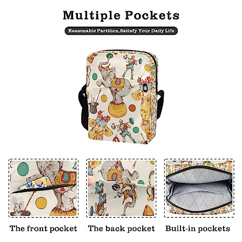 Daisies Messenger Bag for Women Men Side Bag for Travel Workout2