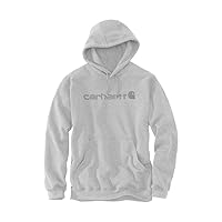 Carhartt Felpa con Logo Loose Fit Midweight
