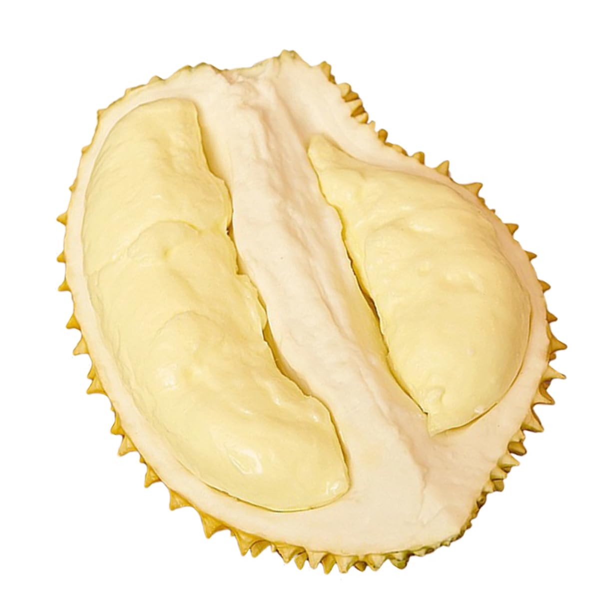 Frutto Artificiale Durian Decorativo in Plastico Leggero per Casa