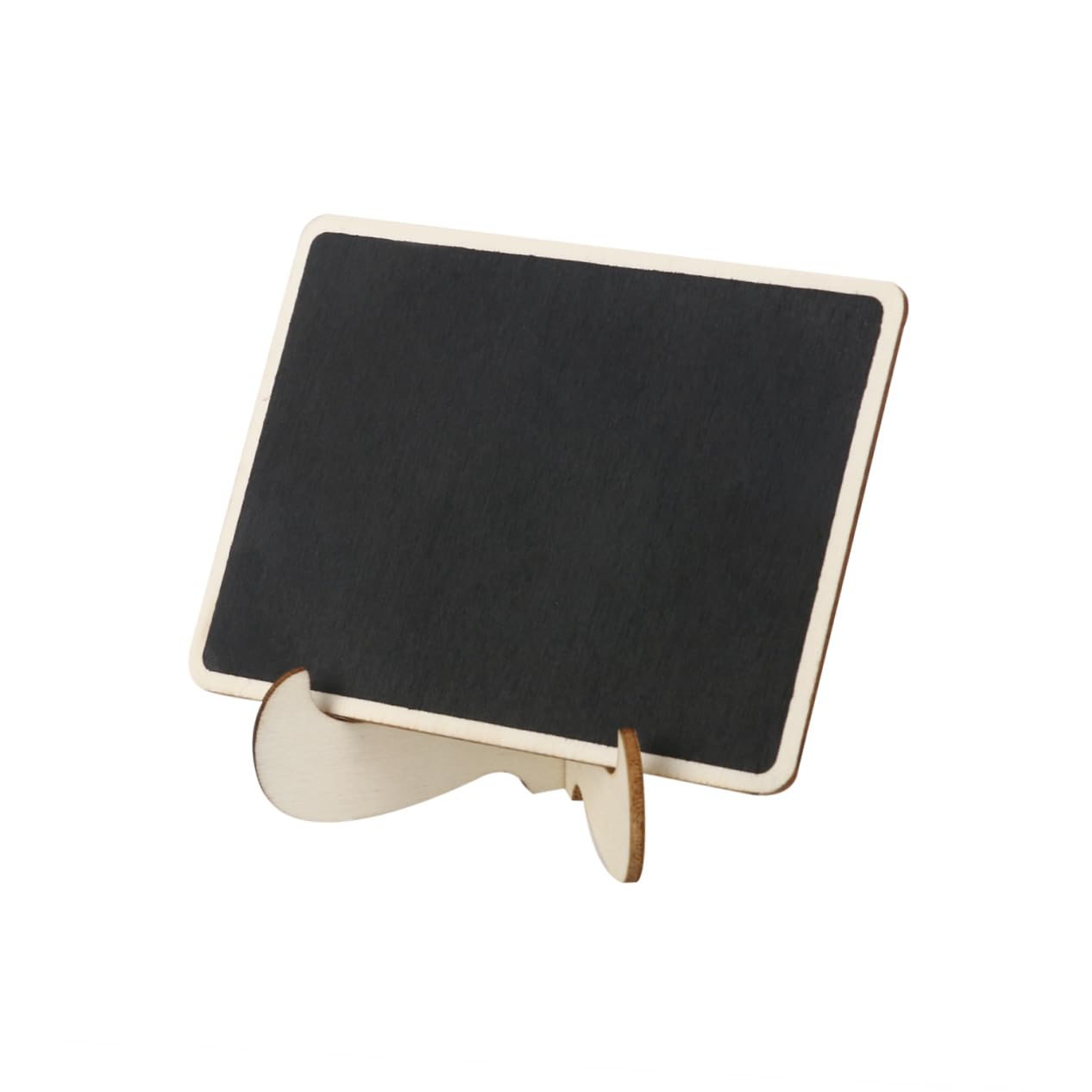 ARTIBETTER 3pcs Mini Blackboard Easel Sign Stand Wooden Table Sign Holder for Wedding Party Bar Counter Boys and