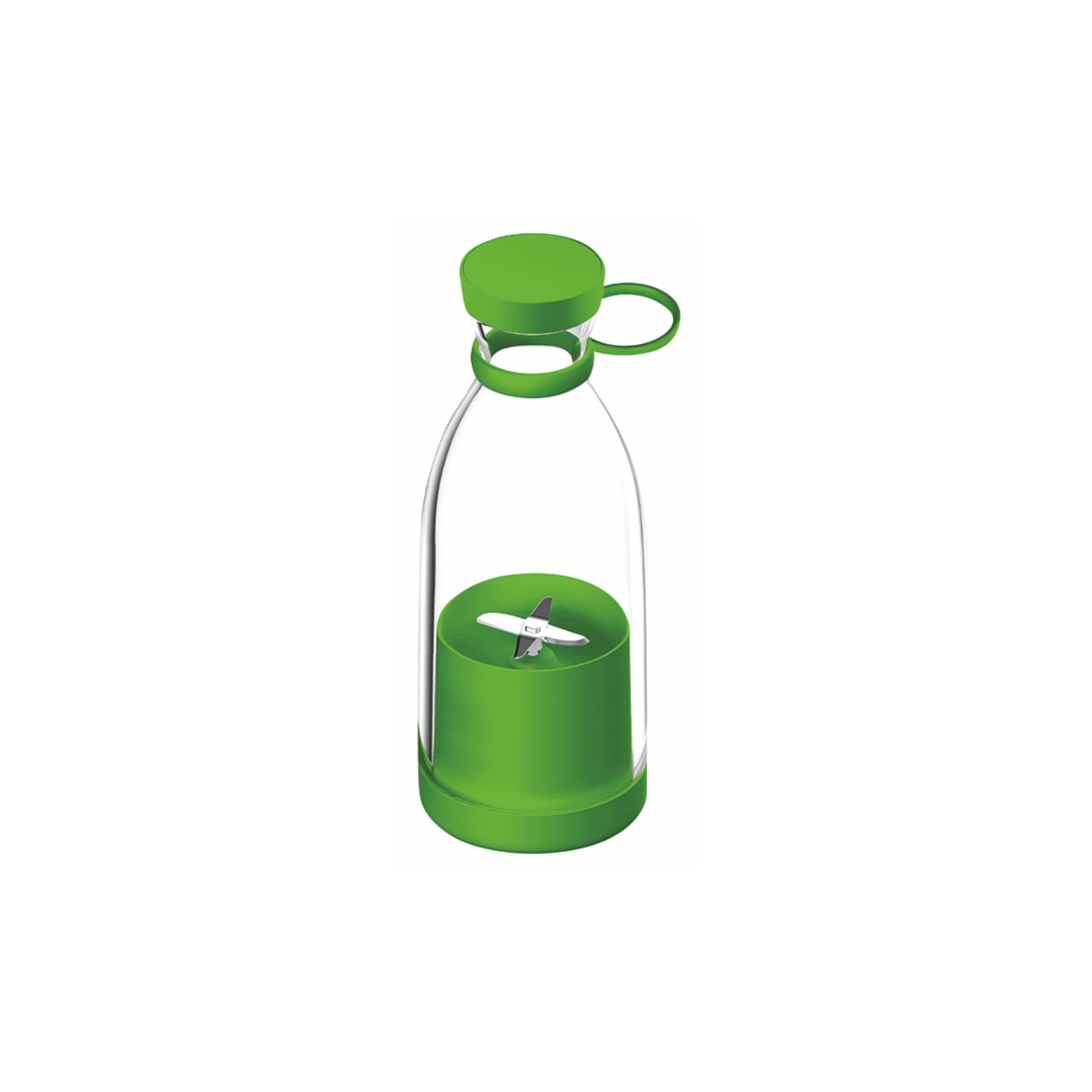Mini mélangeur portable USB 380 ml vert pour vos smoothies frais au quotidien