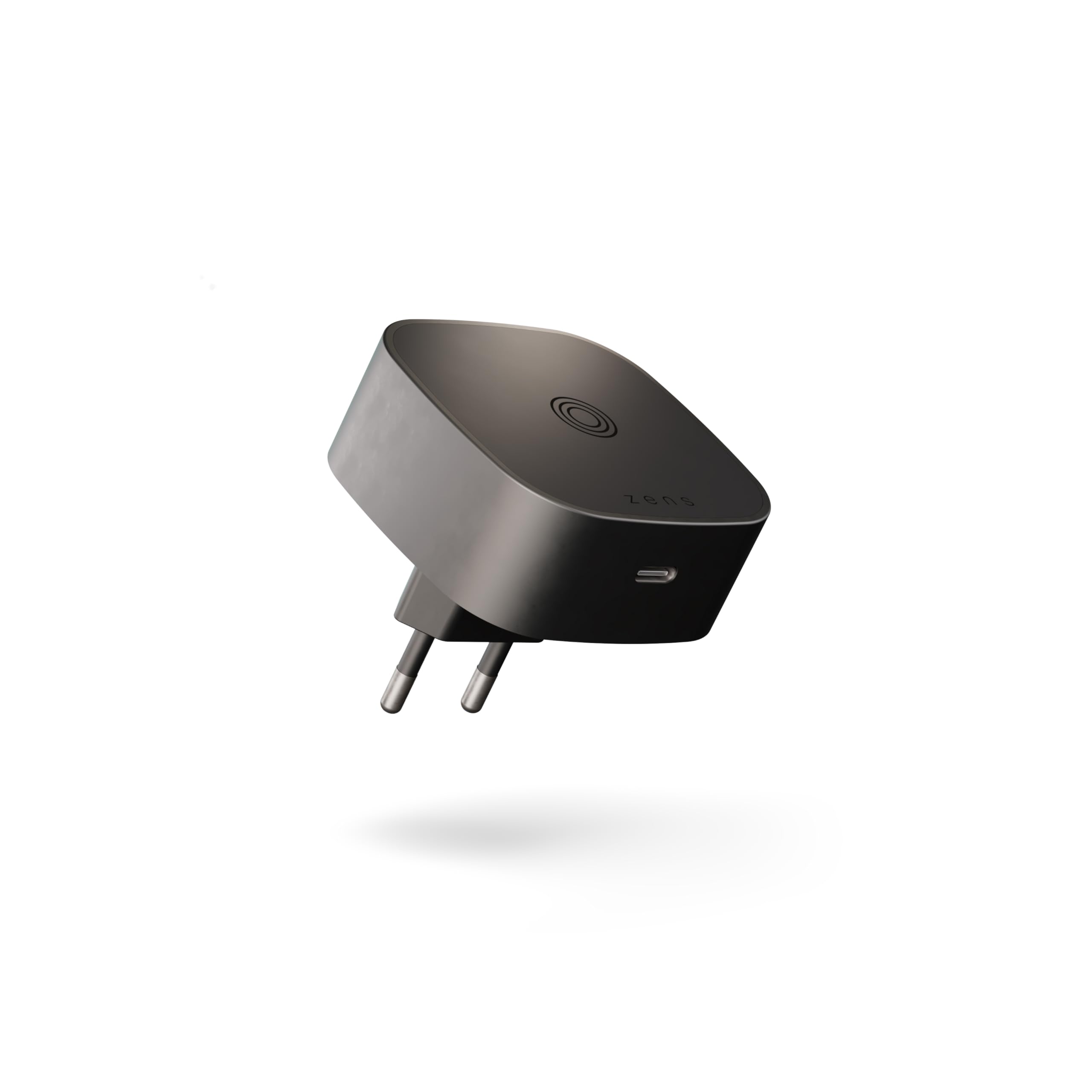 Zens Wireless Charging EU Power Adapter, Czarne | Bezprzewodowa ładowarka MagSafe i Qi, 15 W, do iPhone Air/17/16/15/14/13/12 oraz AirPods, zawiera port USB-C 18 W