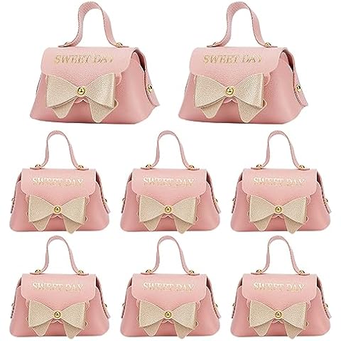 BENECREAT 8pcs Pink Bowknot Gift Boxes Cover