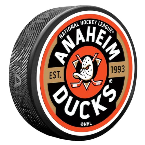 Sports Decor Anaheim Ducks Gear Textured Puck
