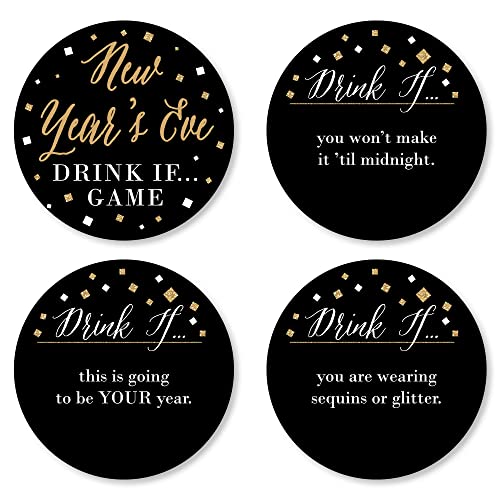 Jeu de société Drink If Saint-Sylvestre cartes de fête