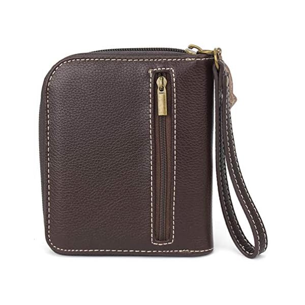 CHALA Zip-Around-Brieftasche - Cat Gen II - Brauner Streifen – Bild 4