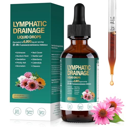 Lymphatic Drainage Drops - Reduce Swelling60ml