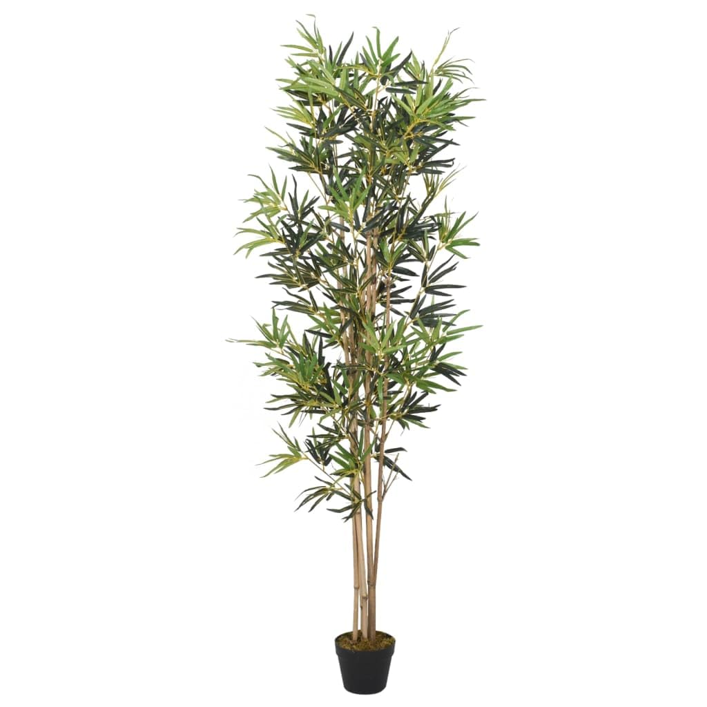 Plante artificielle sans arrosage grand bambou 150 cm vert