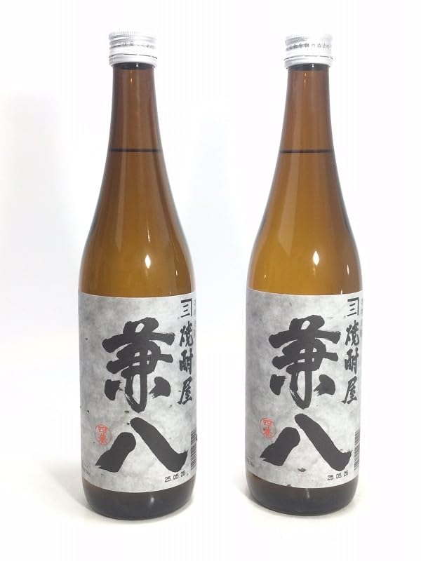 未開封　焼酎2本セット　芋　森伊蔵 25度　麦　兼八 25度　720ml Amazon.co.jp: 兼八 720ml [ 焼酎 25度 大分県 ] 2本セット : 食品