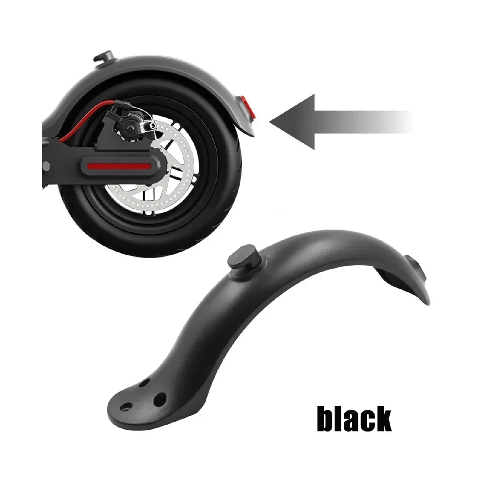 Garde-boue roue arrière scooter électrique 15 pièces, Convient for Xiaomi, Mijia M365 Pro Garde-boue arrière pour trottinette électrique(MULTI)