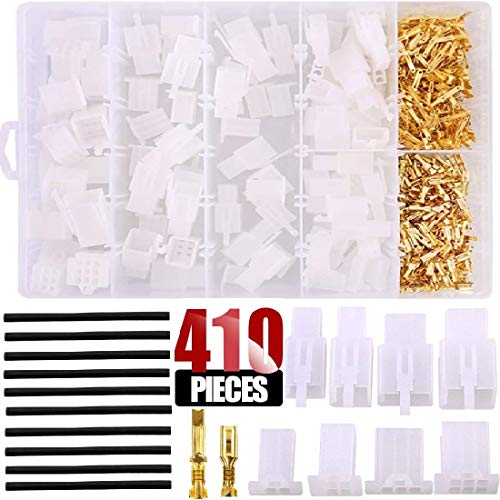 beihuazi® Steckverbinder 410er Flachstecker Set 400Stk...