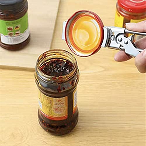 Jar Opener For Weak Hands, Adjustable Stainless Steel Can Opener, Jar Gripper Tight Lid Opener, Kitchen Gadgets, Easy Jar Opener For The Elderly And Children (1) #TOP2