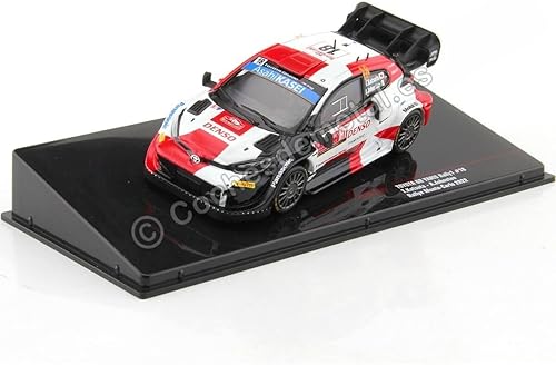 Compatible con Toyota GR Yaris Rally1 N18 KatsutaJohnston Rally Monte Carlo 143 IXO Modelos RAM834.22