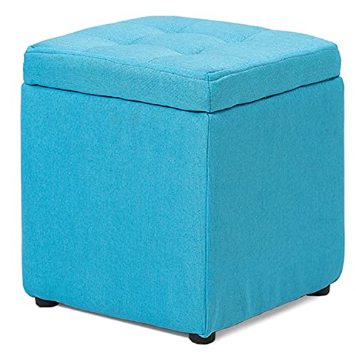 Tabouret de rangement ottoman pour désencombrer les petits salons - 4
