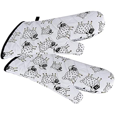 Spotted Dog Gift Company Sheep Oven Gloves Cover