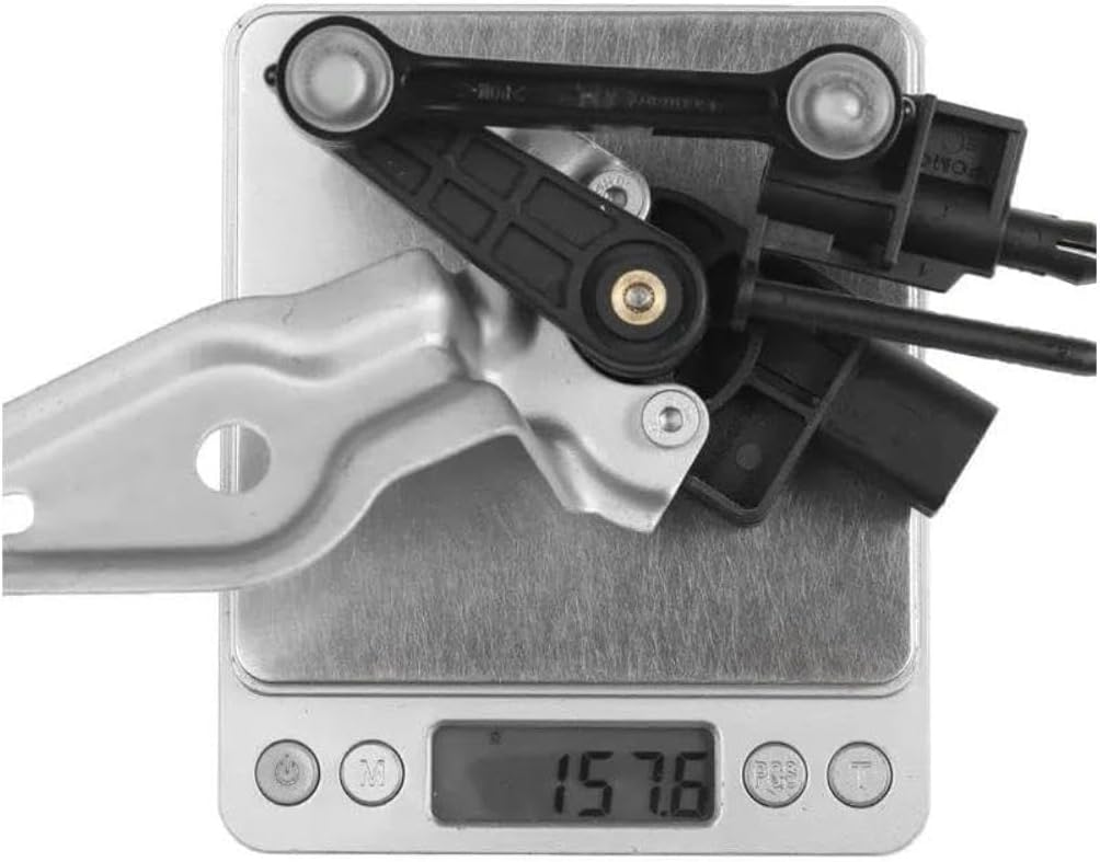 Car Height Level Sensor, Car Height Sensor 7L6616213C 7L6616214C 7L6616571 7L6616572 Front Rear Left Right Car Height Level Sensor for Q7 2006-2015.