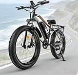 Adults Electric Mountain Bike 1500W Peak,48V 15Ah Removable Fast Charge...