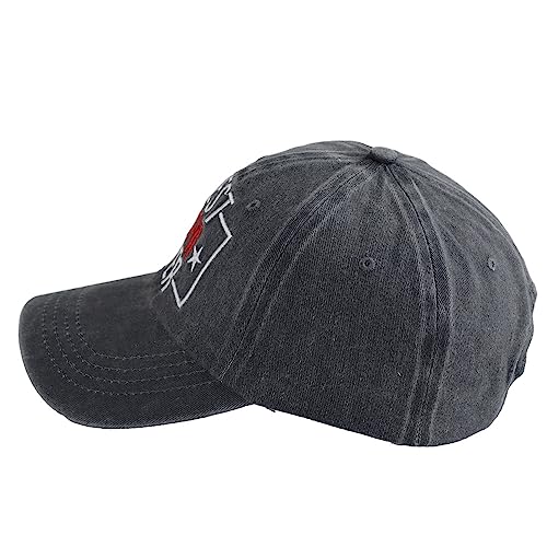 Image of Best Papa Ever Hat, Vintage Distressed Washed Cotton Adjustable Baseball Cap