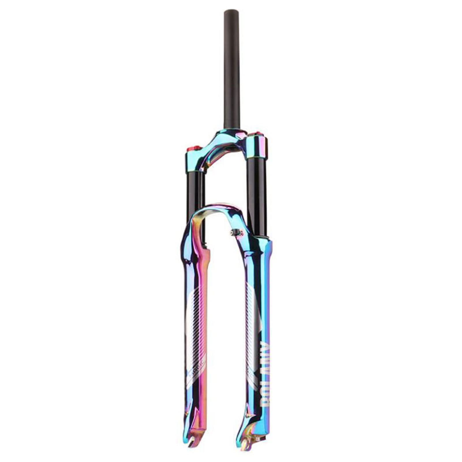 HOMSXPAC Air Supension Front Fork,120mm Travel Mountain Bike 27.5/29in QR 9mm Aluminum Alloy 1-1/8" MTB Fork Accessories