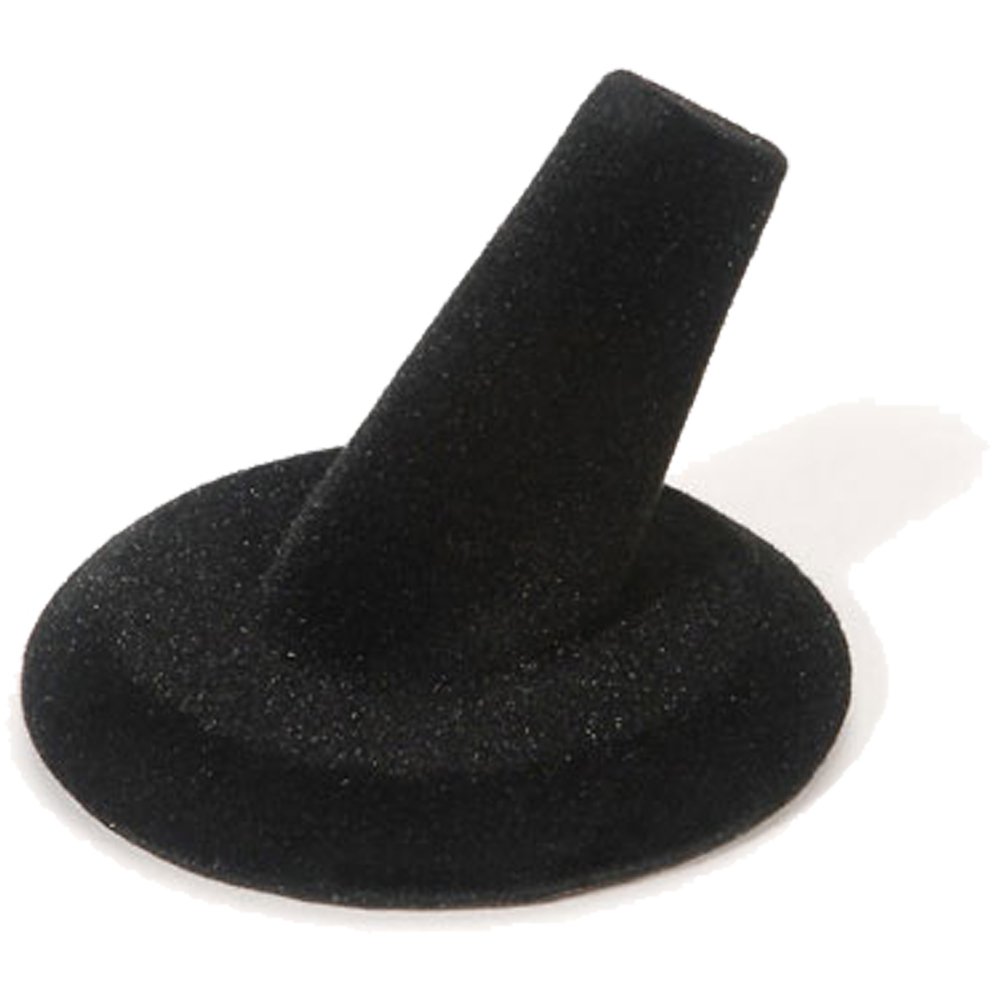 Black Velvet Single Ring Display