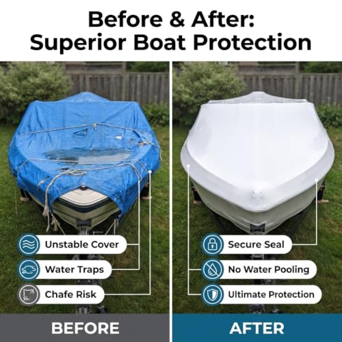 Image of Dr. Shrink DS-SWK Shrink Wrap Kit for Runabouts and Pontoon Boats