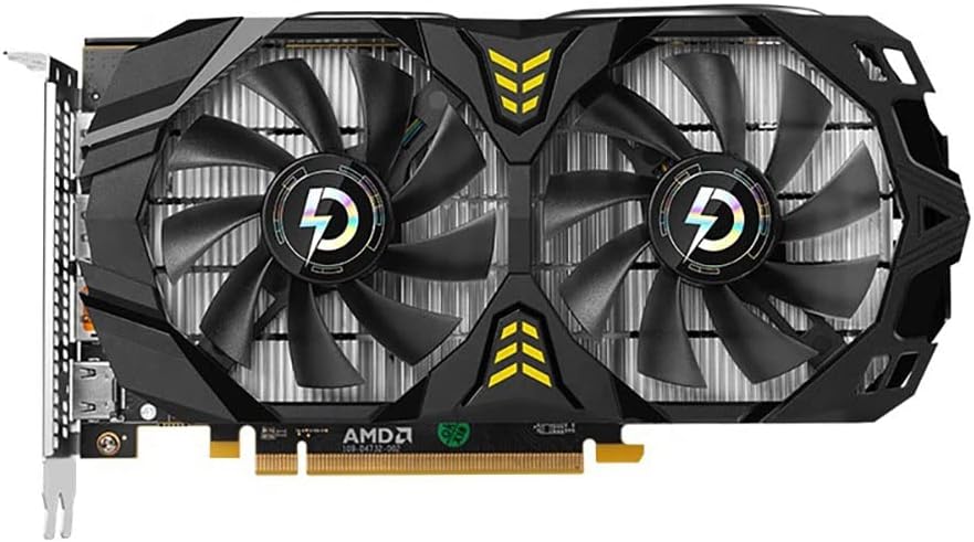 PELADN AMD Radeon RX 580 8 GB, Scheda grafica gaming per giochi e mining di criptovaluta, 30 mh/s, 3 porte DP, 1 porta HDMI, GDDR5, Bus 256 bit, GPU Ellesmere, basso consumo 130 W (Gaming) PELADN AMD Radeon RX 580 8 GB, Scheda grafica gaming per giochi e mining di criptovaluta, 30 mh/s, 3 porte DP, 1 porta HDMI, GDDR5, Bus 256 bit, GPU Ellesmere, basso consumo 130 W (Gaming)