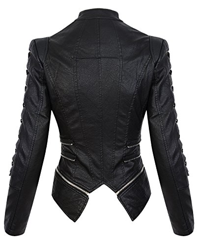 Rock Creek Giacca da donna in ecopelle per la