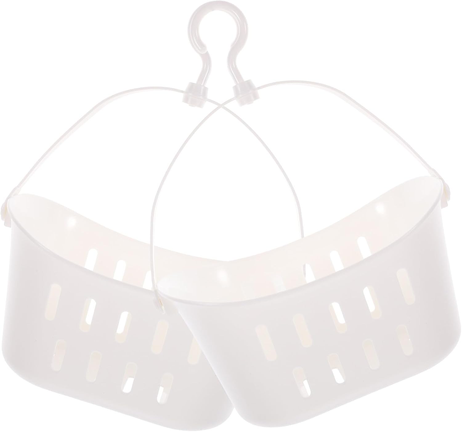 2pcs Hanging Storage Basket PP Bathroom Kitchen Drain Organizer