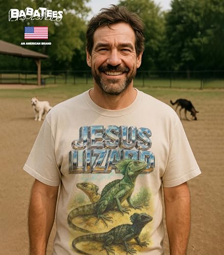 Aquatic Reptiles Heavy Metal Tshirt for Men & Women, Swamp Animal Lovers - 100% Natural Undyed Cotton2