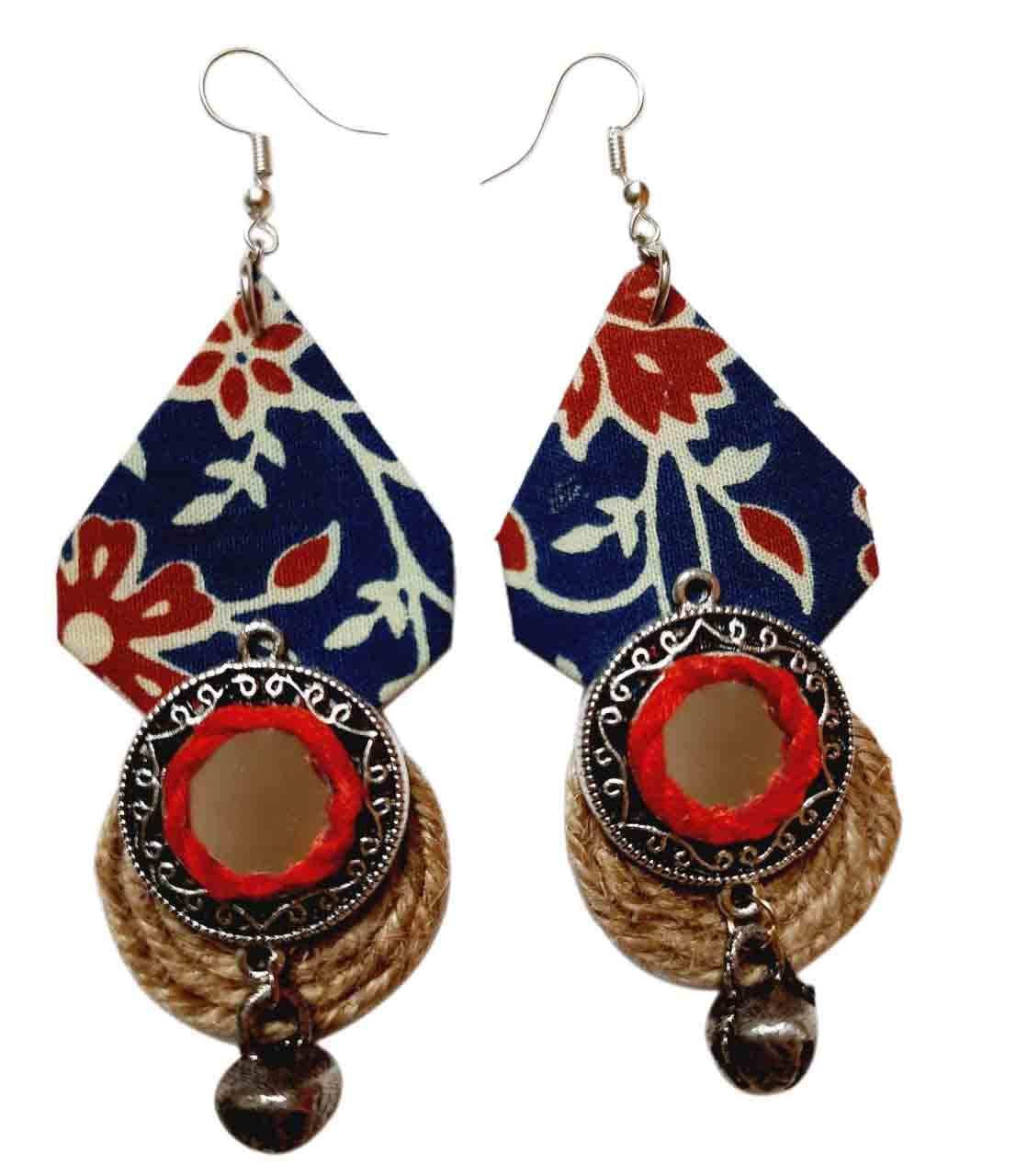 See full amazon price history chart for Traditional Jewellery Stylish Multicolor Ajrakh Cloth Tribal Mirror Jhumki Dangler Earrings for Girls and Women Traditional Jewellery Stylish Multicolor Ajrakh Cloth Tribal Mirror Jhumki Dangler Earrings for Girls and Women (B0C54XMBF3) Amazon Price History, Amazon Price Tracker