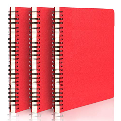 Cahier ligné à spirales A5 EUSOAR anti-bavure pour une écriture propre et élégante